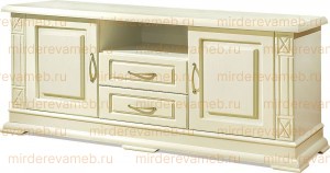 ТВ тумба Верди - 316.150 (филенка) из массива дерева Ш-150см,В-60см,Г-45см