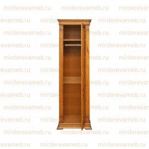 Шкаф Верди - 317.1 из массива дерева Ш-60см,В-220см,Г-60см