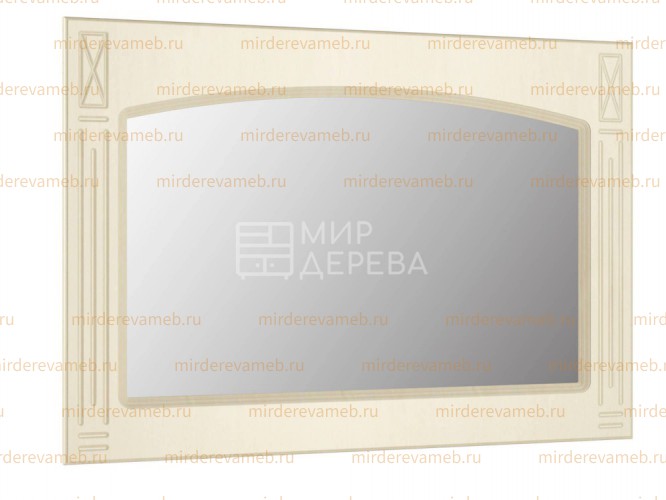 Зеркало Верди Люкс из массива дерева Ш-110см,В-90см