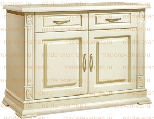 Комод Верди - 401 из массива дерева Ш-120см,В-80см,Г-45см
