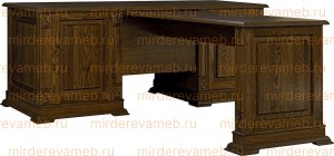 Письменный стол Верди - 203 из массива дерева Ш-180см,В-75см,Г-60см