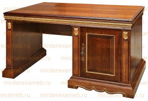 Письменный стол Милано 001 из массива дерева Ш-150см,В-80см,Г-60см