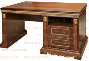 Письменный стол Милано 002 из массива дерева Ш-150см,В-80см,Г-60см