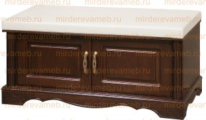Банкетка Паола - 2 из массива дерева Ш-110см,В-50см,Г-45см