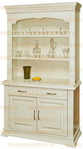 Буфет Верди - 097 из массива дерева Ш-120см,В-200см,Г-45см