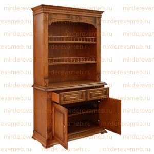 Буфет Верди - 097 из массива дерева Ш-120см,В-200см,Г-45см