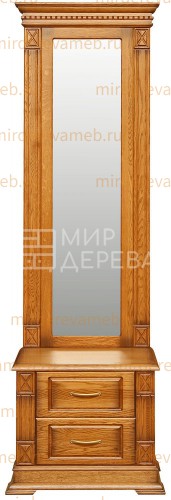 Прихожая Верди - 307 из массива дерева Ш-70см,В-220см,Г-50см