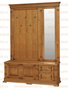 Прихожая Верди - 305 из массива дерева Ш-170см,В-220см,Г-50см