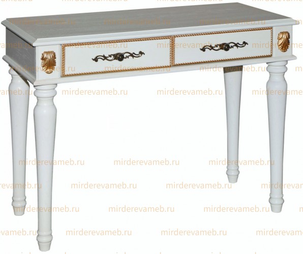 Стол Макияжный Милано из массива дерева Ш-110см,В-85см,Г-45см
