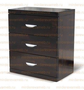 Тумба Бали 3 ящика из массива Ш-45см,В-58см,Г-30см