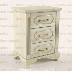 Тумба Гармония 3 ящика из массива Ш-50см,В-58см,Г-32см