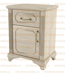 Тумба Гармония ящик + дверка из массива Ш-50см,В-58см,Г-32см