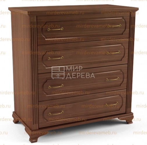 Комод Гармония 4 ящика из массива Ш-90см,В-90см,Г-45см