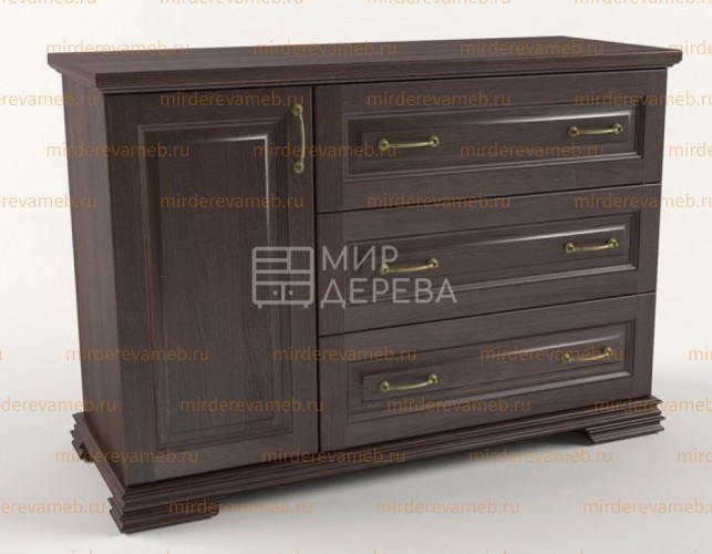 Комод Глория из массива Ш-120см,В-80см,Г-45см
