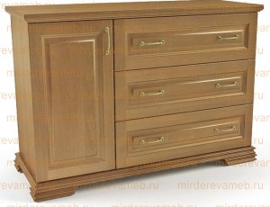 Комод Глория из массива Ш-120см,В-80см,Г-45см
