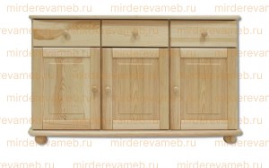 Комод КД - 138 из массива Ш-120см,В-80см,Г-45см