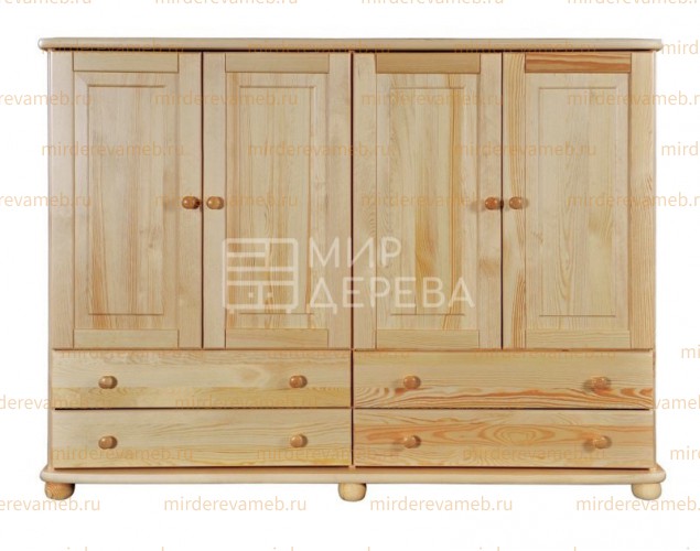 Комод КД - 157 из массива Ш-160см,В-125см,Г-45см