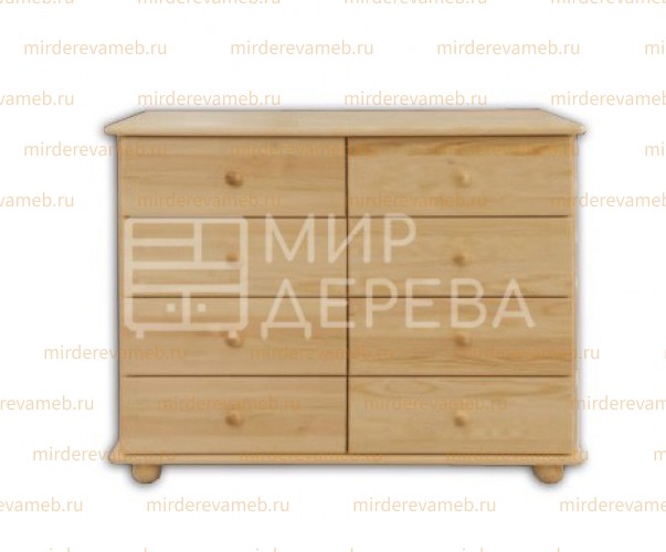 Комод КД - 170 из массива Ш-100см,В-90см,Г-45см