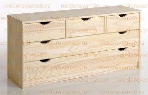 Комод КД - 206 из массива Ш-120см,В-70см,Г-45см
