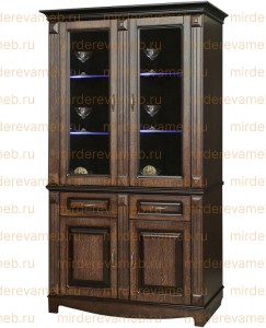 Шкаф - Буфет Венето 210 из массива дерева Ш-120см,В-200см,Г-45см