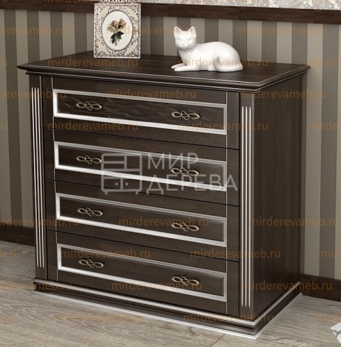 Комод Лирона мини из массива Ш-90см,В-90см,Г-45см