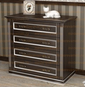 Комод Лирона мини из массива Ш-90см,В-90см,Г-45см