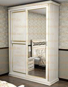 Шкаф - купе Лирона модель№3 из массива дерева Ш-160см,В-240см,Г-60см