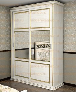 Шкаф - купе Лирона модель№1 из массива дерева Ш-160см,В-240см,Г-60см