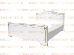 Кровать Венера из массива дерева