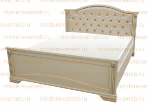 Кровать Винтаж из массива дерева