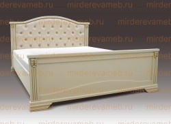 Кровать Винтаж из массива дерева
