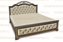 Кровать Лаура из массива дерева