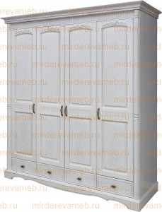 Шкаф Паола - 202 из массива дерева Ш-200см,В-220см,Г-60см
