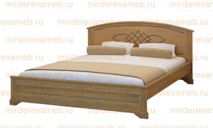 Кровать Гера модель№2 из массива дерева