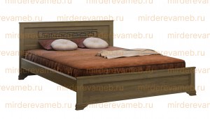 Кровать Классика модель№2 из массива дерева