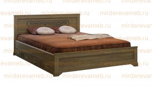 Кровать Классика модель№2 из массива дерева