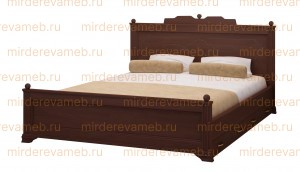 Кровать Афродита из массива дерева