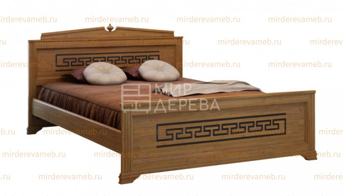Кровать Афина из массива дерева