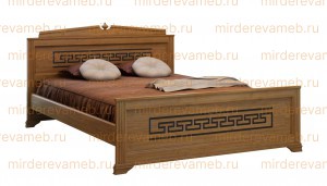 Кровать Афина из массива дерева