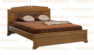 Кровать Афина модель№2 из массива дерева