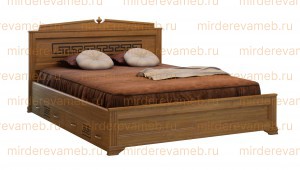 Кровать Афина модель№2 из массива дерева