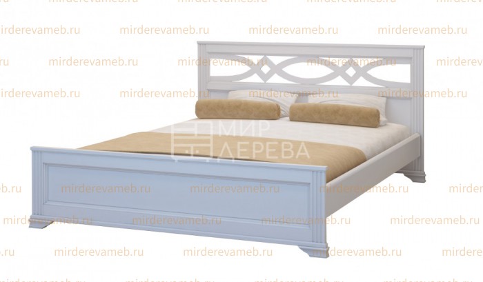 Кровать Лира из массива дерева