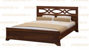 Кровать Лира модель№2 из массива дерева