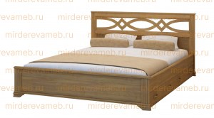 Кровать Лира модель№2 из массива дерева