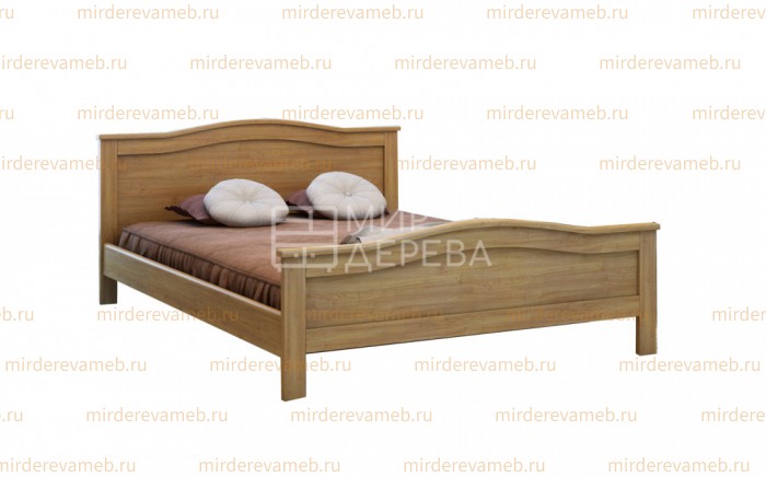 Кровать Каролина из массива дерева