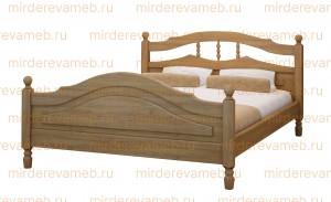 Кровать Ида из массива дерева