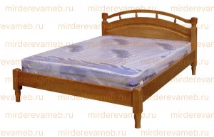 Кровать Джулия модель№2 из массива дерева
