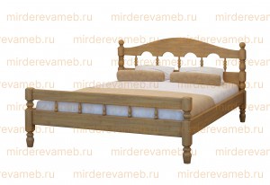 Кровать Точенка модель№3 из массива дерева