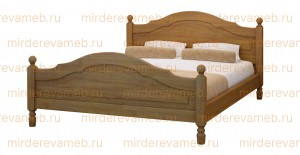 Кровать Филенка из массива дерева