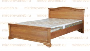 Кровать Октава из массива дерева